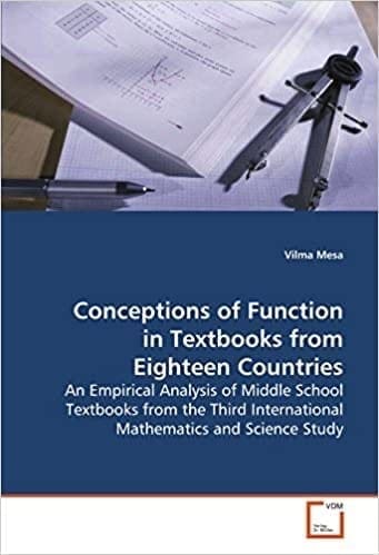Conceptions Function Textbooks Analysis Middle School Textbooks