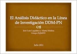 El análisis didáctico en la línea de investigación Didáctica de la Matemática-Pensamiento Numérico